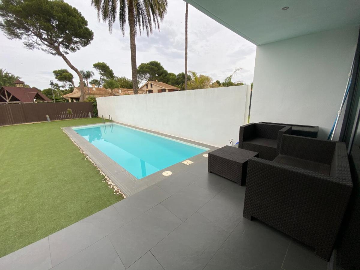 Modern Villa With Private Pool/ 400M To The Beach Эл Грао Экстерьер фото
