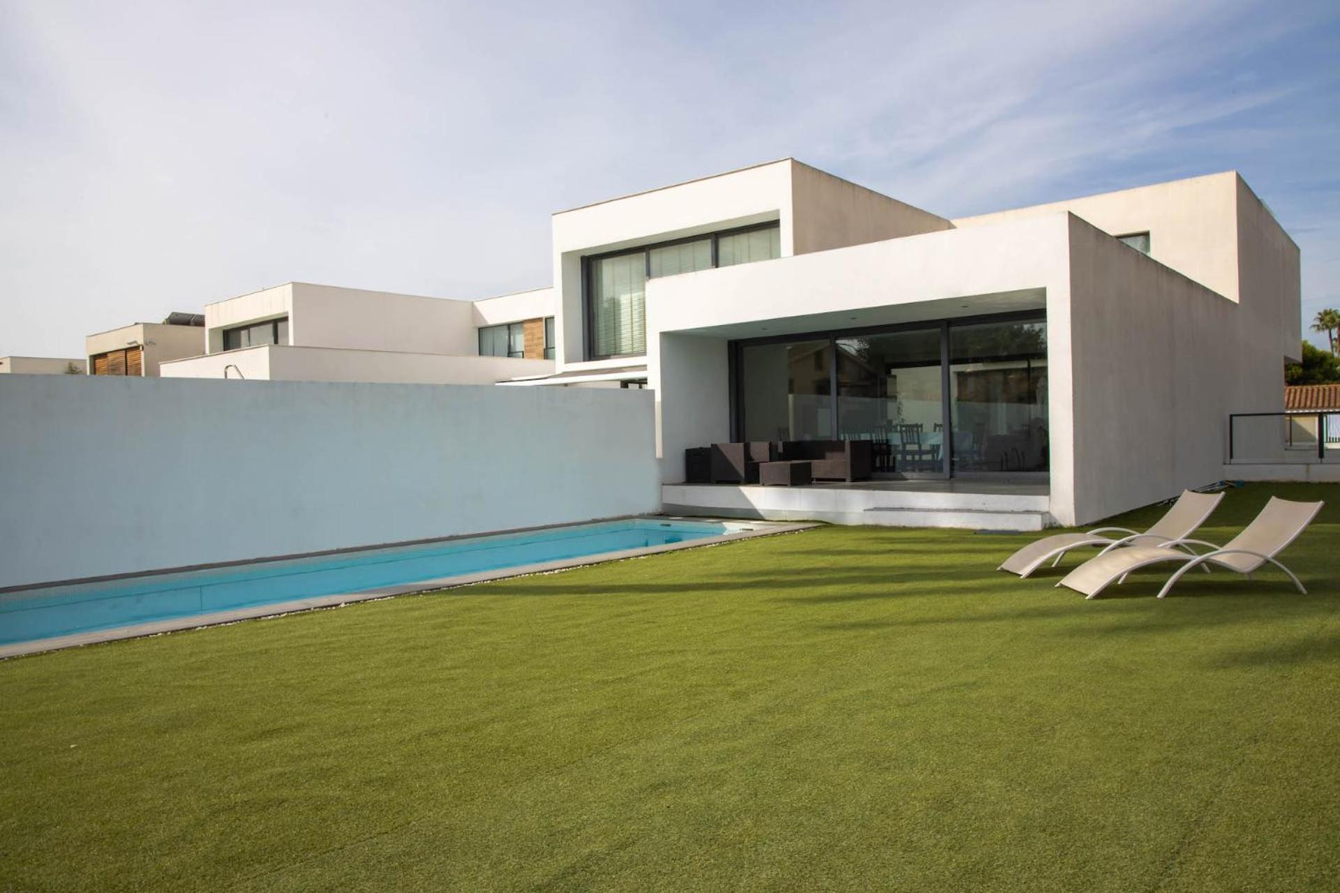 Modern Villa With Private Pool/ 400M To The Beach Эл Грао Экстерьер фото